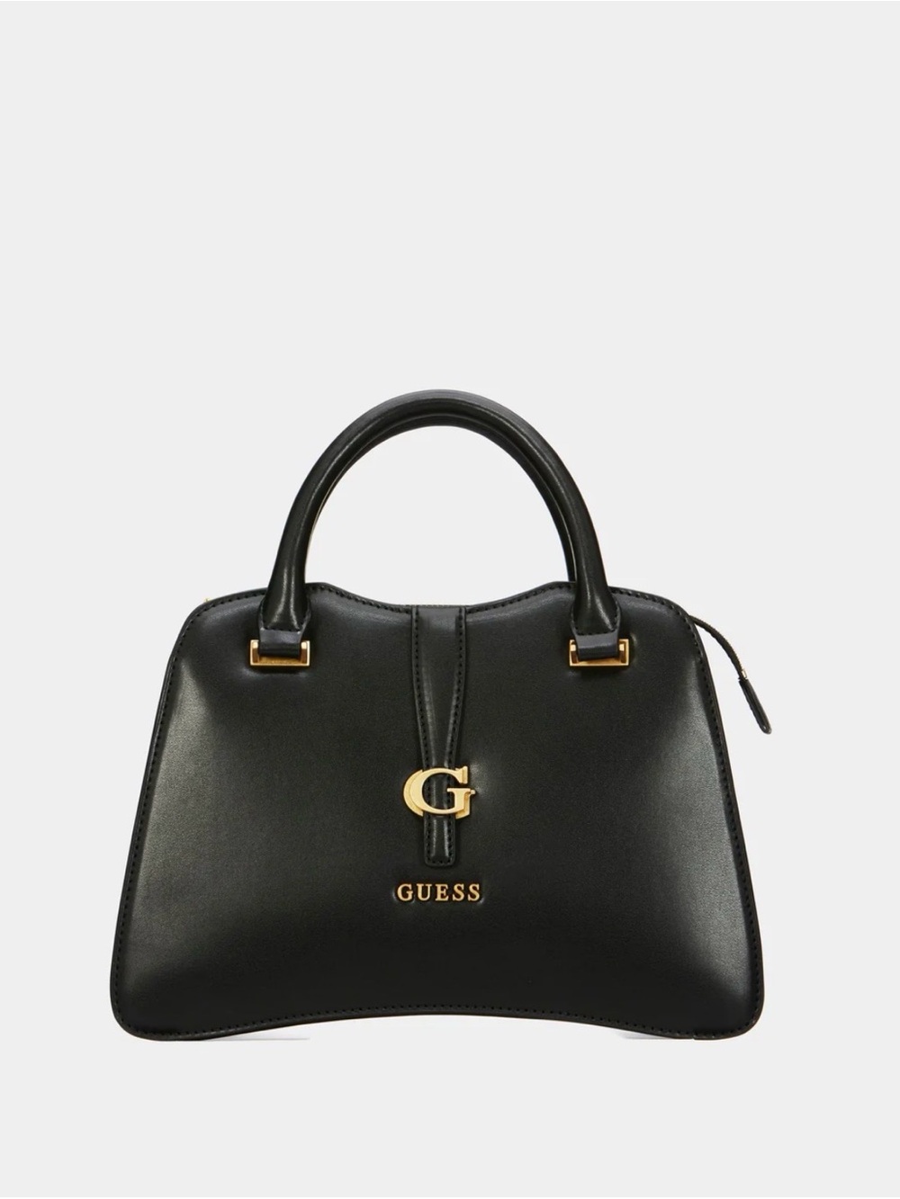 GUESS Black Kuba Small Satchel Bag Purse Crossbody